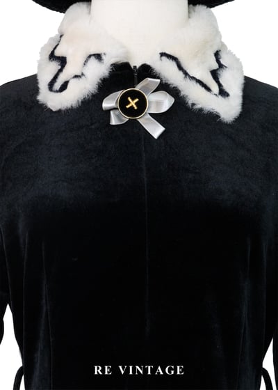 雪白公主復古少女歌德洋裝5