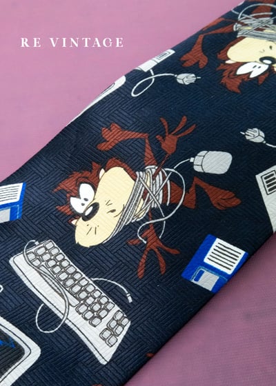 Taz 的炫風電腦日記領帶6