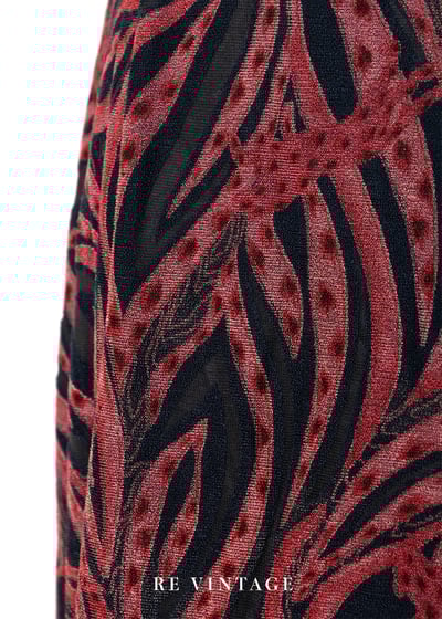 Pepper Red 冷豔美感流動線條短洋裝12