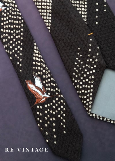 優雅飛鳥的咖啡之夜領帶9