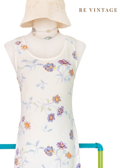 晨光溫柔花朵連身洋裝7