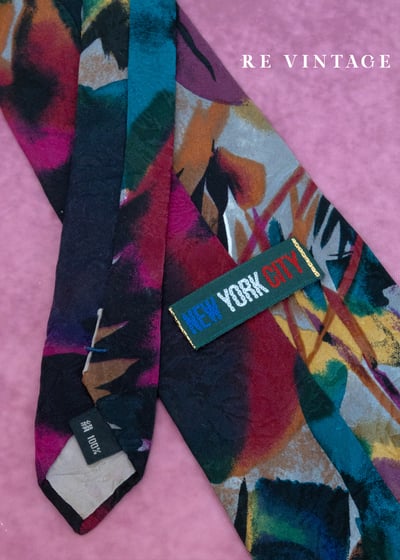 油畫筆觸的多彩層次領帶3