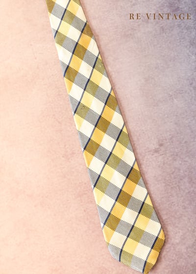 Lemon Macaron 菱格美領帶2