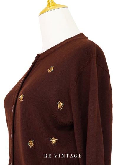 泰國製 - 鳳梨巧克力針織小外套6