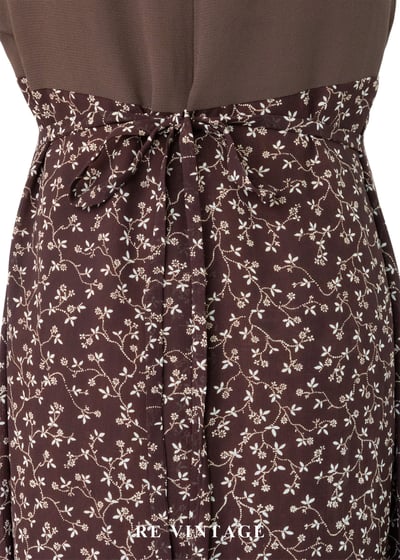 塞納河畔漫步 - 鏤空碎花長洋裝13