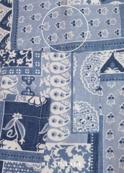 蔚藍海岸的拼貼記憶圖騰短裙（24"）15