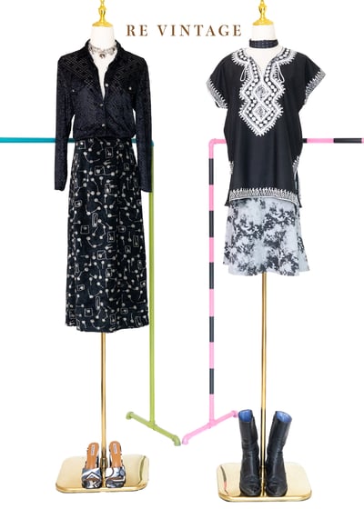 棒棒糖水中游毛巾布長裙（26")2