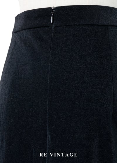 深邃層次流動弧形高腰長裙（24"）11