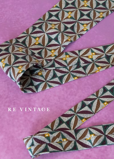 莫內花園的萬花筒古典瓷磚領帶7