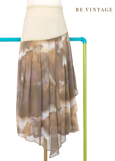 水墨暈染飄逸雪紡美裙（26"）1