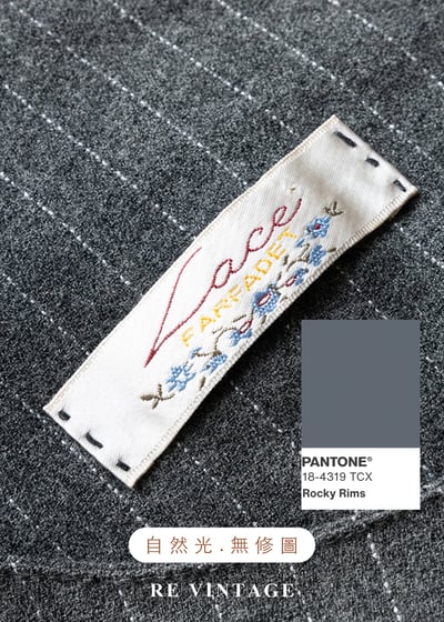 質感單品 - 倫敦霧中細條紋毛呢長洋裝16