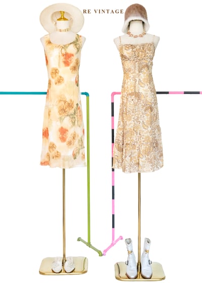 法式暖陽漫步細肩帶洋裝2