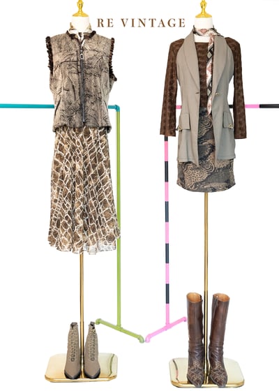 Hide and Seek 迷彩感包臀短裙 （26"）2