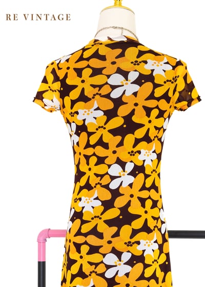 Vivid Orange 百花盛開長洋裝12