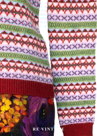 莓紅針織序曲針織外套4