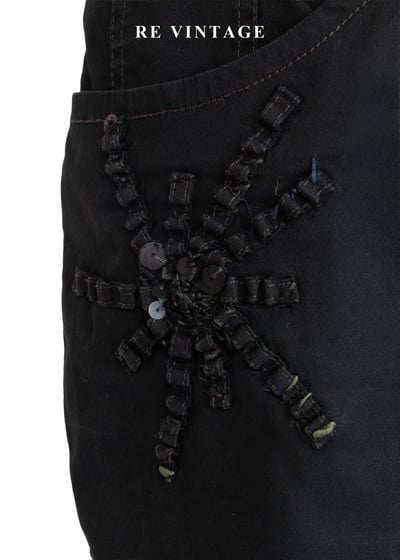 夜光亮片星芒黑短裙（28"）4