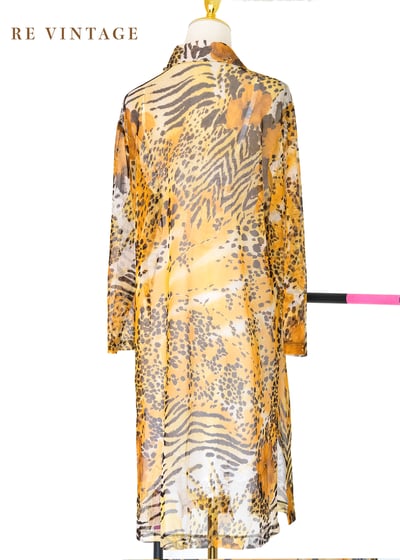 Walking Tiger 網紗長版三釦上衣11