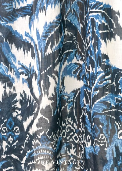 海的清涼 - 熱帶森林 旅途明信片一片式長裙（27"）11