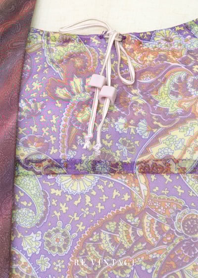 Smoky Grape 滿版印花網紗洋裝7