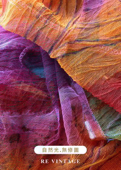 光的溫度-顏色呼吸網紗上衣13
