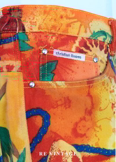 太陽神祭典熱帶風情長褲（29"）7