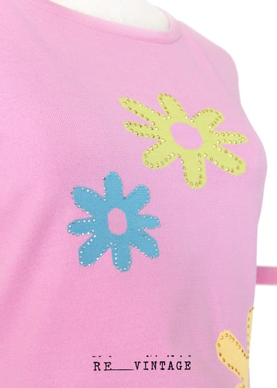 你是小花三朵小花薄款針織上衣4