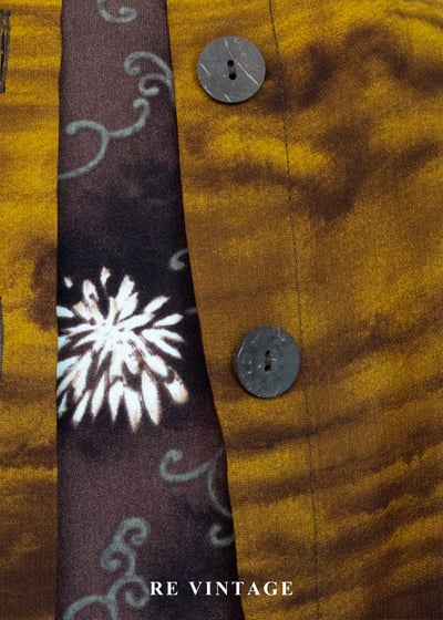 曠野湖邊焦糖黃漸層暈染上衣7