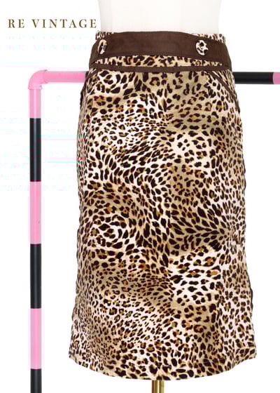 草原奔跑的小豹燈心絨短裙（26"）1