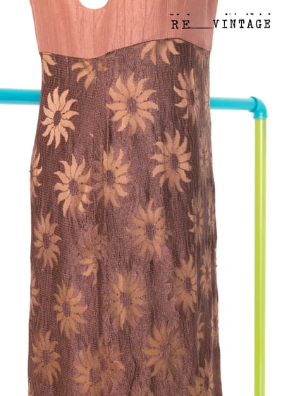 紅糖向日葵細肩帶洋裝11