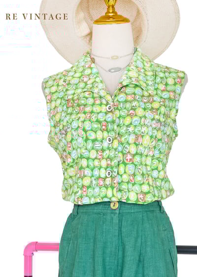 檸檬汽水摩登膠囊背心1