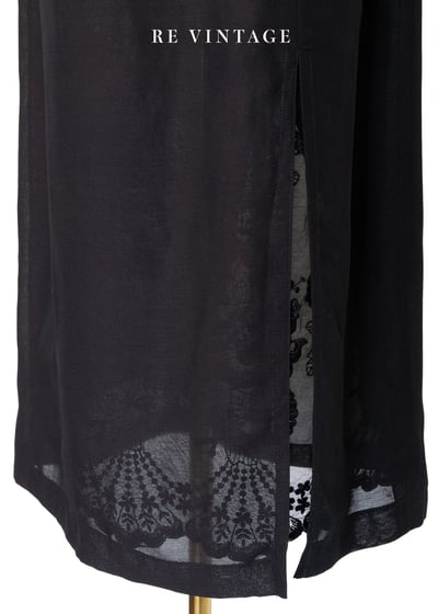 My love愛心發射黑系長裙（27"）4