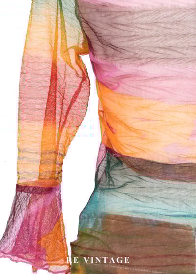 光的溫度-顏色呼吸網紗上衣12