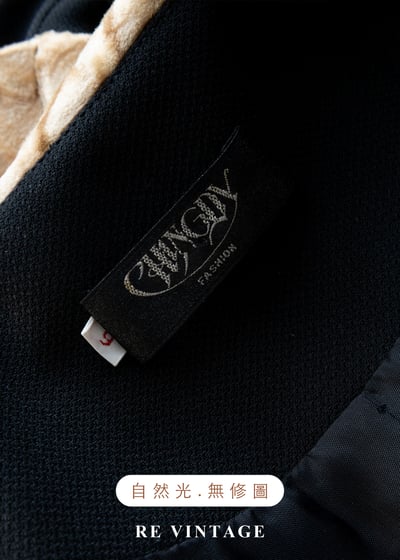 流動黃金黑結構主義上衣短版外套16