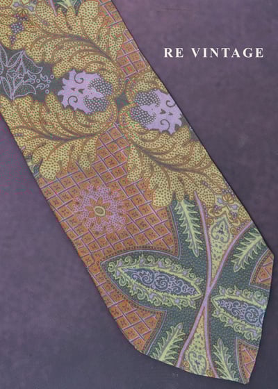 華麗的曲線與繁華交錯領帶5