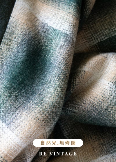 Echo in the Pines 霧裡森林格紋長洋裝21