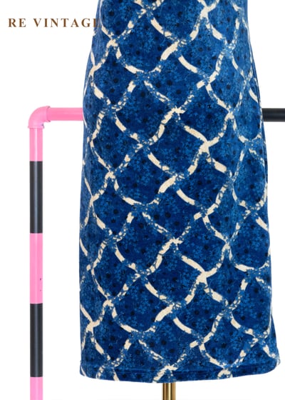 日本製 - 深海時間沖刷鱗片絨布洋裝9