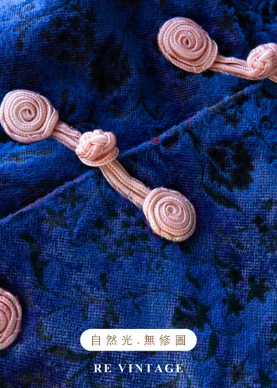 夜藍錦書紫蘭紅光迷你洋裝16