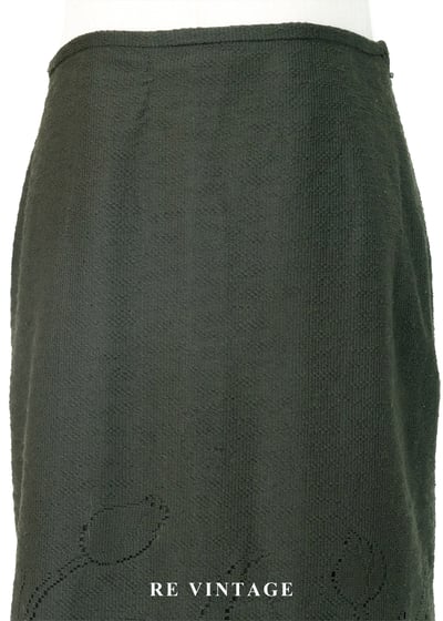 流浪詩人- 軍綠色簍空流蘇中長裙（25"）3