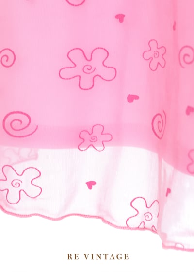 奧莉薇戀愛中小花中長裙（26")9