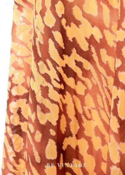 焦糖橘子豹紋來襲細肩帶長洋裝10