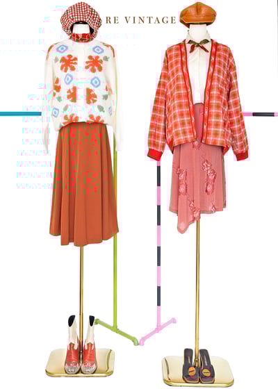 Mini Moon 香草色薄款彈性上衣2