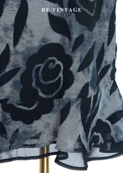 墨染薔薇緹花迷人洋裝6