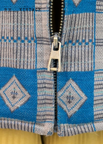 藍綠色菱格紋夾克外套13