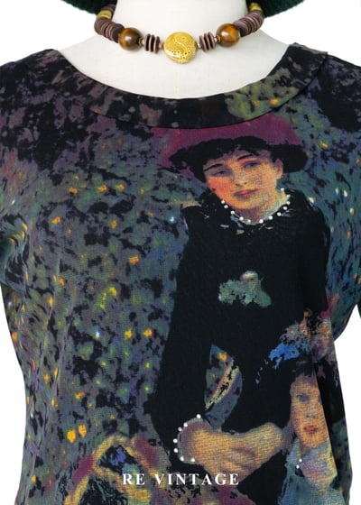 印象派朦朧筆觸仕女上衣3