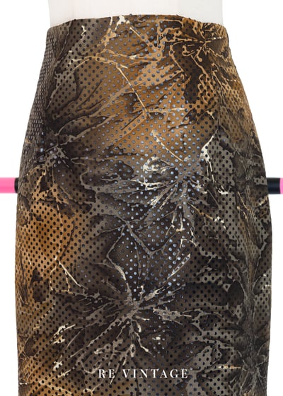 叢林子彈帥氣的及膝裙（26"）3