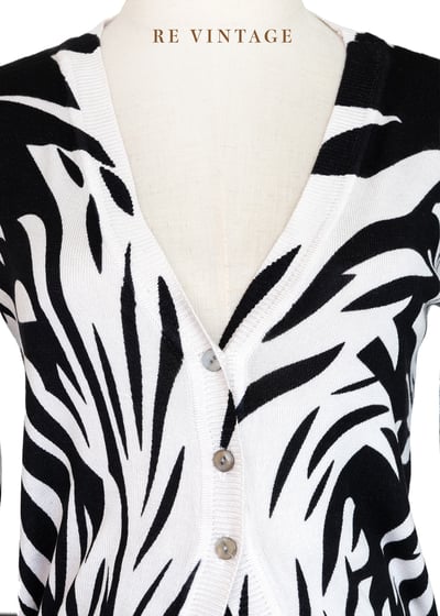 風中斑馬薄款針織上衣12