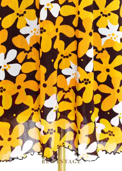 Vivid Orange 百花盛開長洋裝8