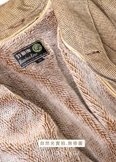 質感單品 - 小格紋米色毛呢大衣（可拆式毛背心內襯）16