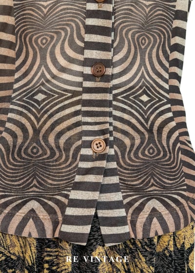 視覺迷走的條紋詩透膚上衣5