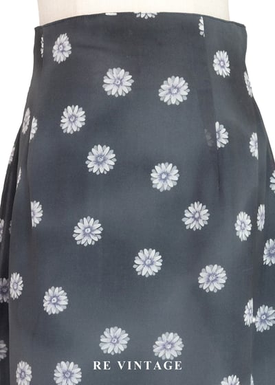 小雛菊暈染灰短裙（27"）3